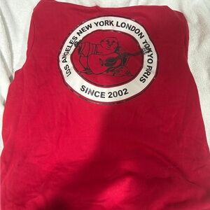 True Religion Bold Red Hoodie